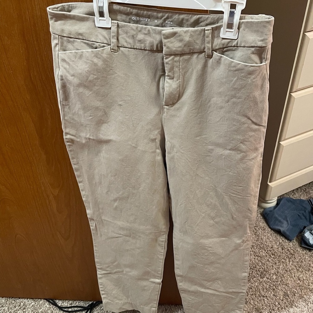 Pixie Old Navy Work Pants
